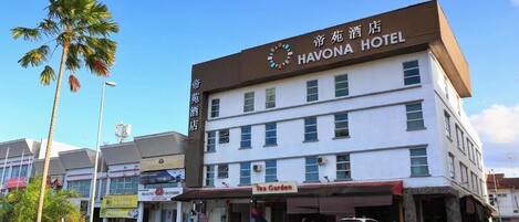 Fachada da propriedade