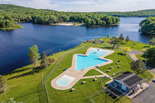 Enjoy lake days just steps from your door.