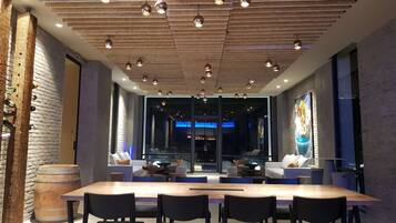 Lounge i lobbyen