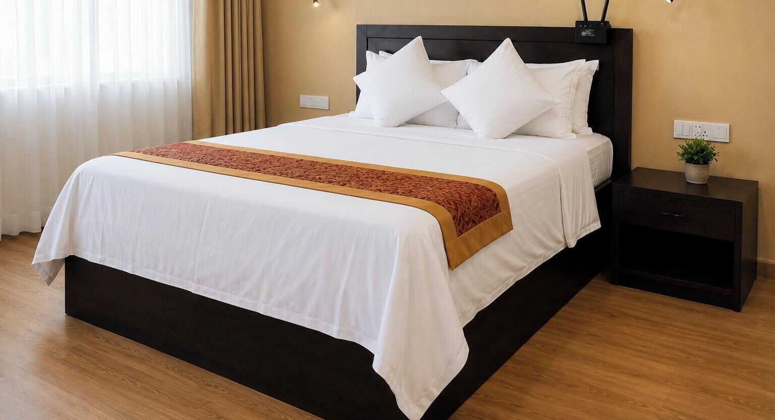 Deluxe-Dreibettzimmer, Balkon, Bergseite