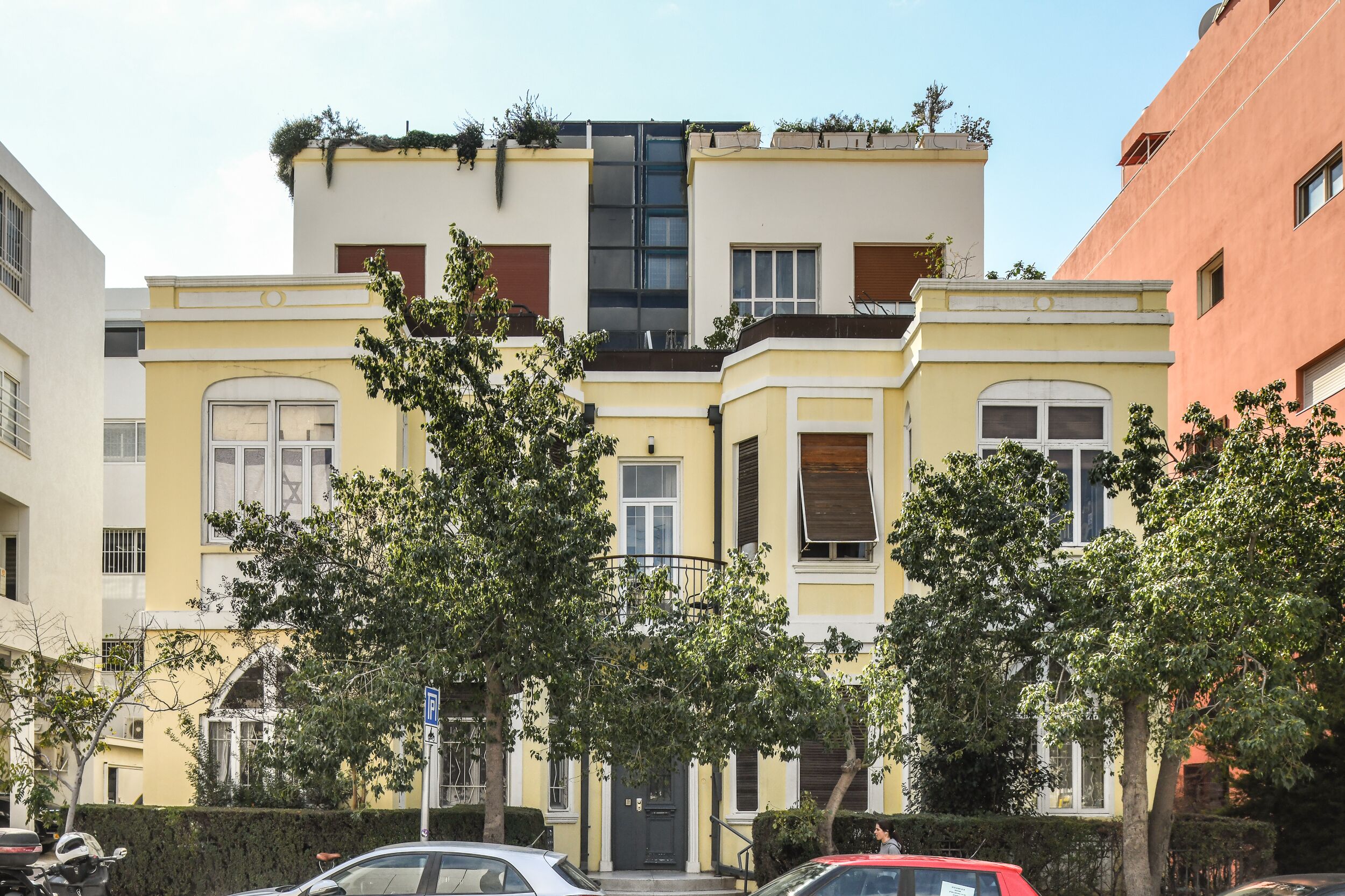 Façade de l’hébergement