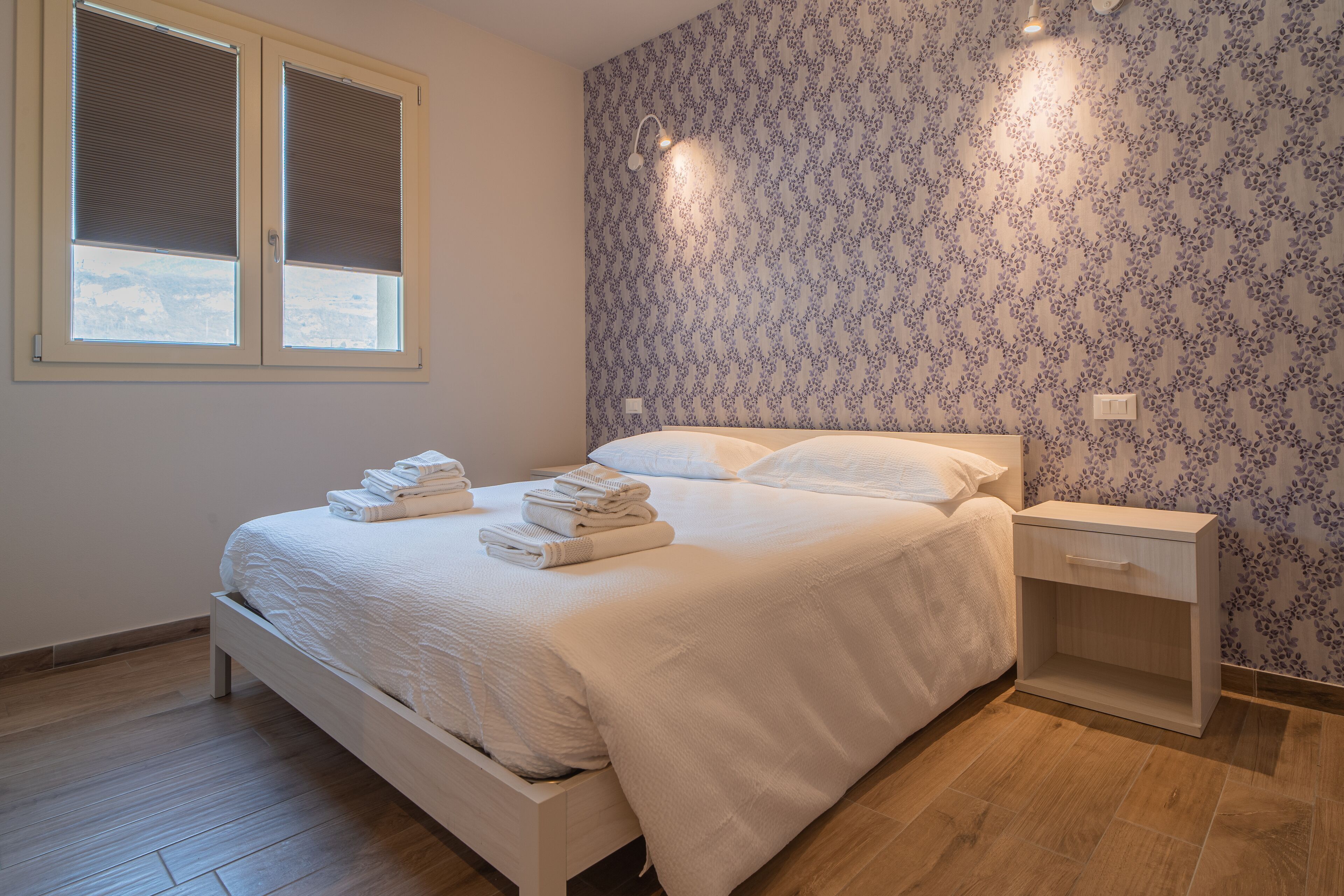 Premium bedding, down comforters, memory foam beds, desk