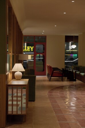 Sala de estar en el lobby