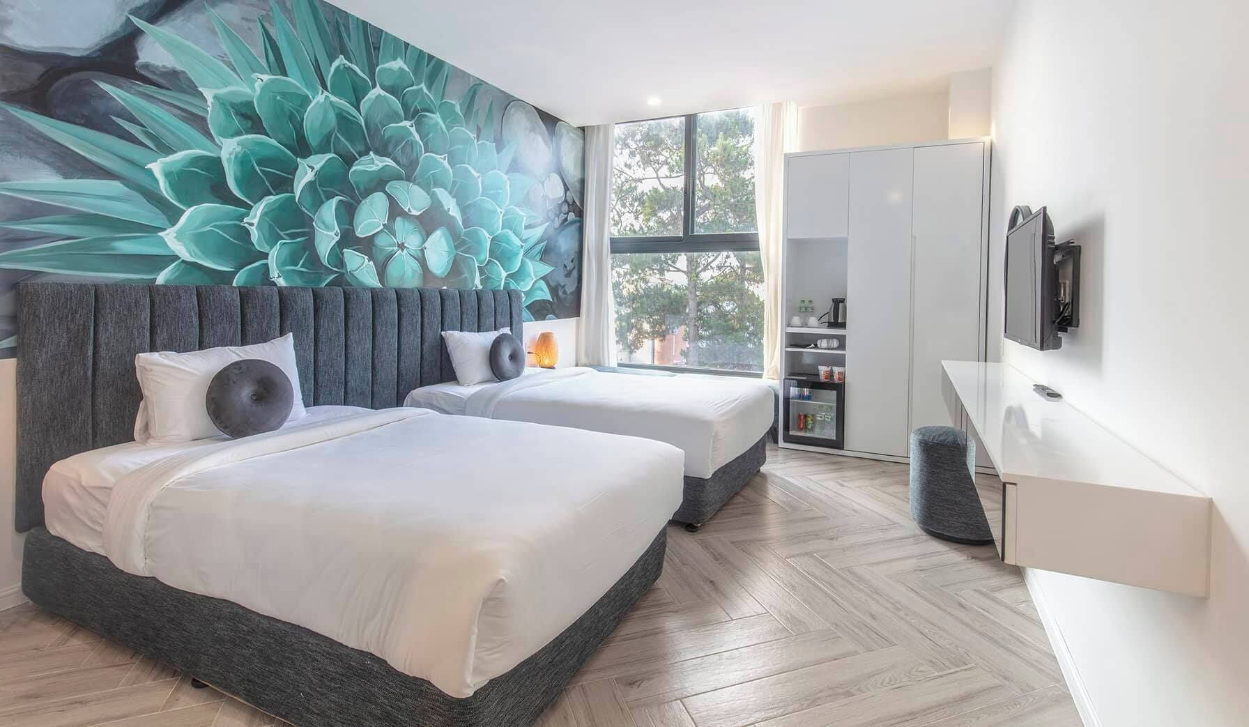 Classic Twin Room | Free minibar items, free WiFi, bed sheets