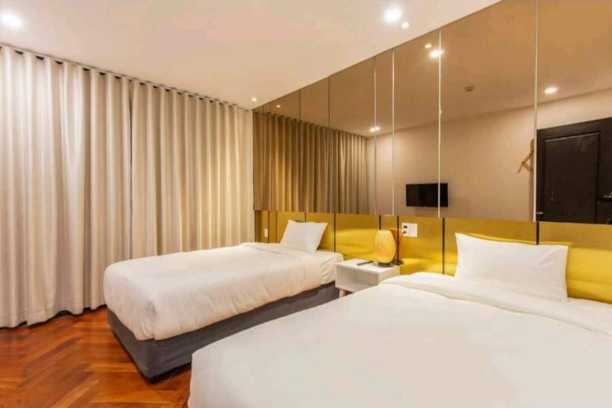 Family Apartment | 1 bedroom, free minibar items, soundproofing, iron/ironing board