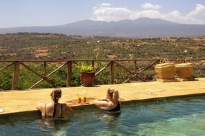 Utsikt fra overnattingsstedet