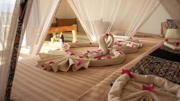 Deluxe bungalow | 1 slaapkamer, een kluis op de kamer, een bureau