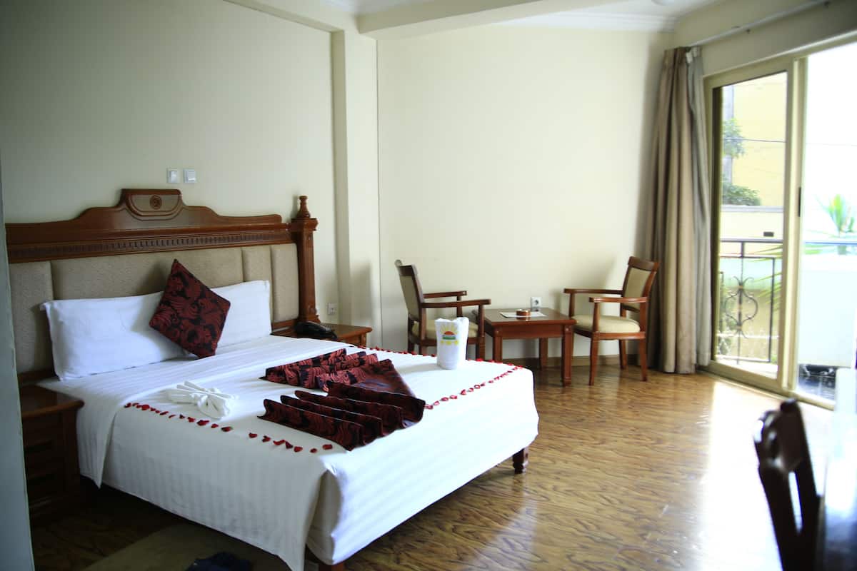 Executive suite | 1 slaapkamer, lakens van Egyptisch katoen, luxe beddengoed