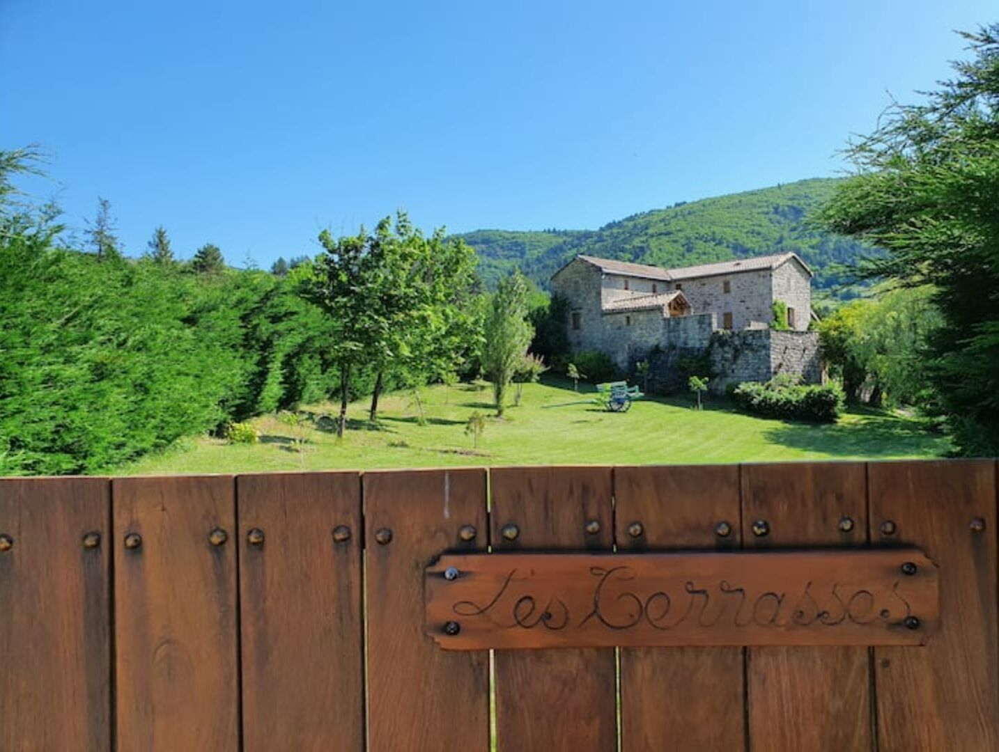 Enceinte de l’hébergement