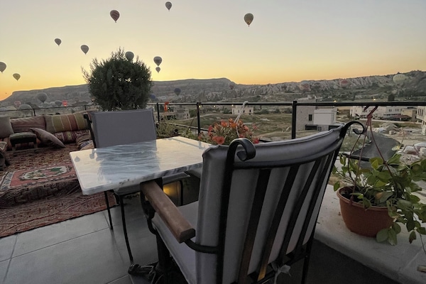Vistas a la ciudad desde el alojamiento