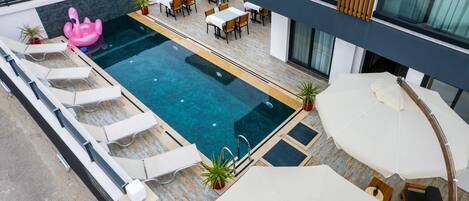 Standard Room, Balcony, Pool View | Pool | Seasonal outdoor pool