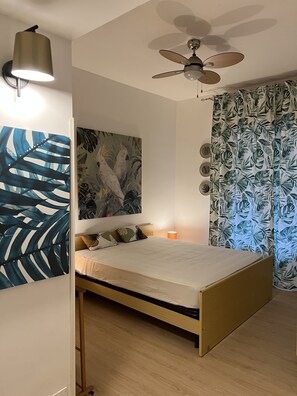 1 makuuhuone, silitysrauta/-lauta, Wi-Fi, vuodevaatteet