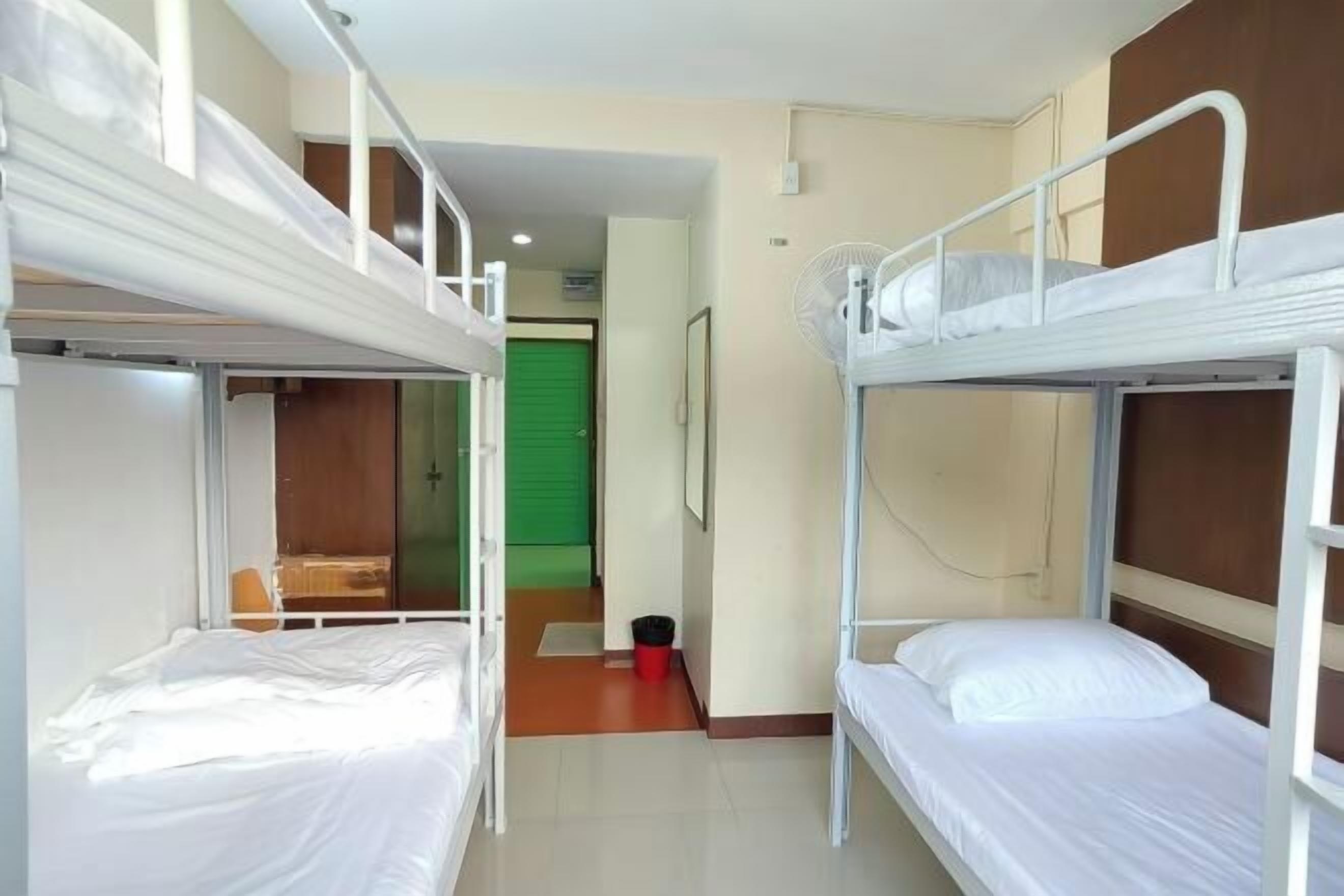 Individually decorated, individually furnished, desk, laptop workspace