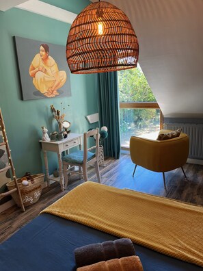 Comfort-Zimmer | Blick auf den Garten