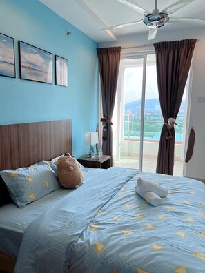 1 bedroom, iron/ironing board, free WiFi, bed sheets