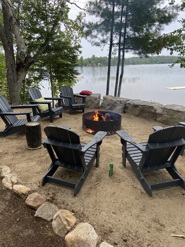 Buckshot Lake, Plevna Ont 322 feet of water front on a beautiful private lake