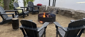 Buckshot Lake, Plevna Ont 322 feet of water front on a beautiful private lake