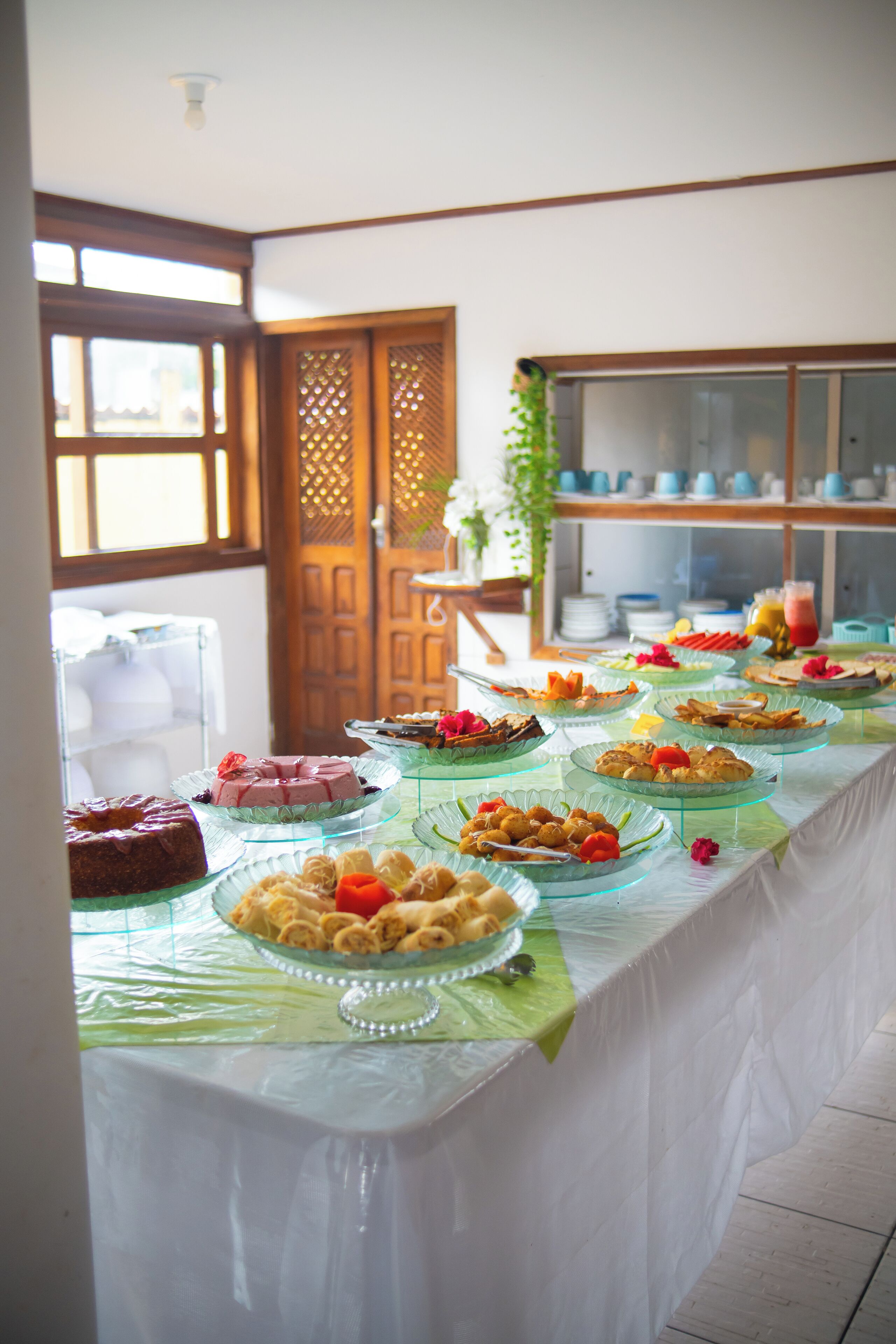 Gratis morgenmadsbuffet hver dag