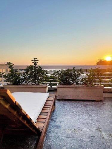 A unique 3 level penthouse with a great sea view to Vouliagmeni Bay