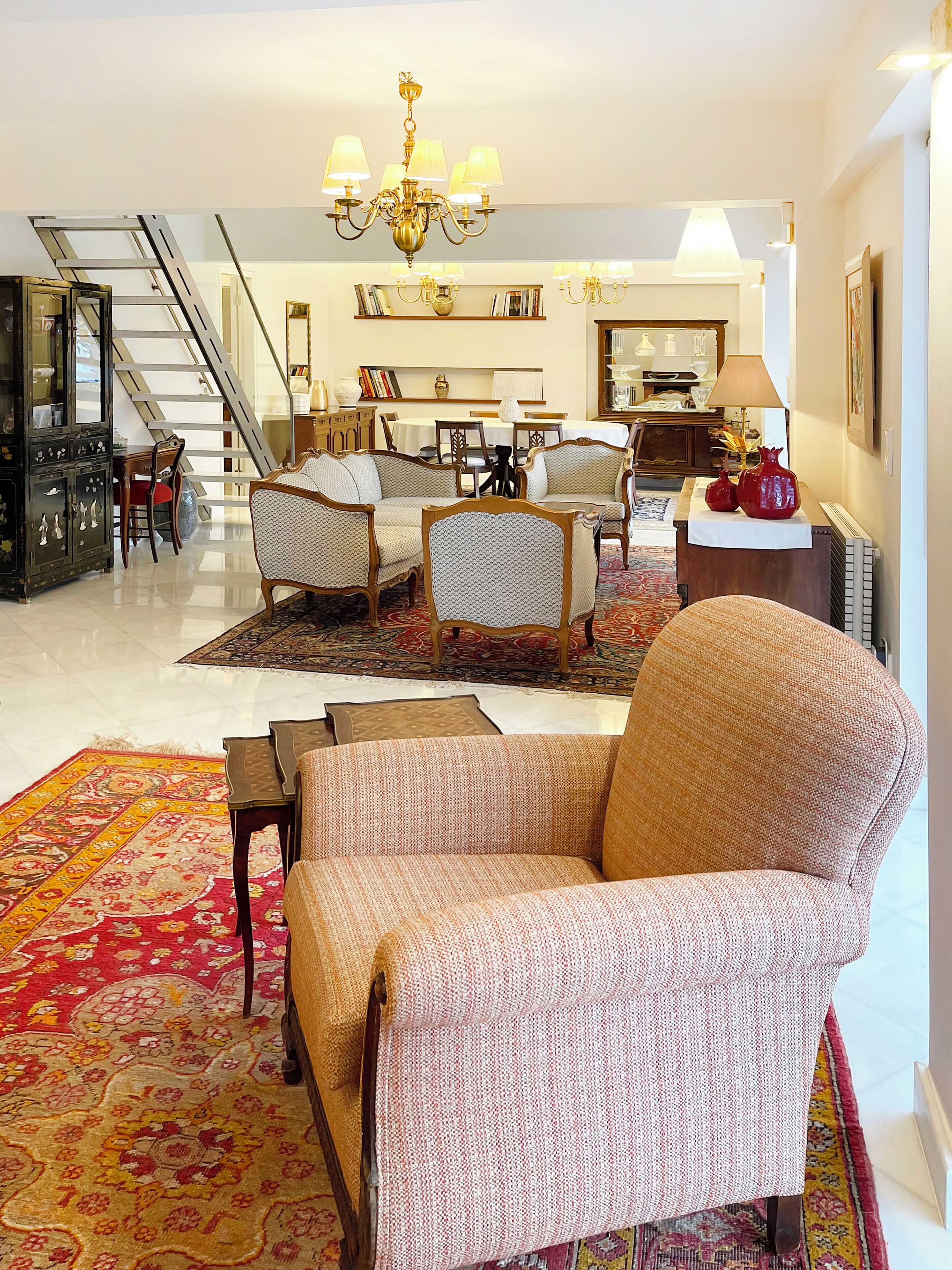 A unique 3 level penthouse with a great sea view to Vouliagmeni Bay