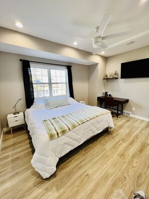 5 間睡房、熨斗/熨衫板、免費 Wi-Fi、床單