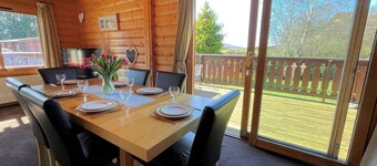 Beautiful Norwegian Lodge in Kippford with Garden - Pass the Keys