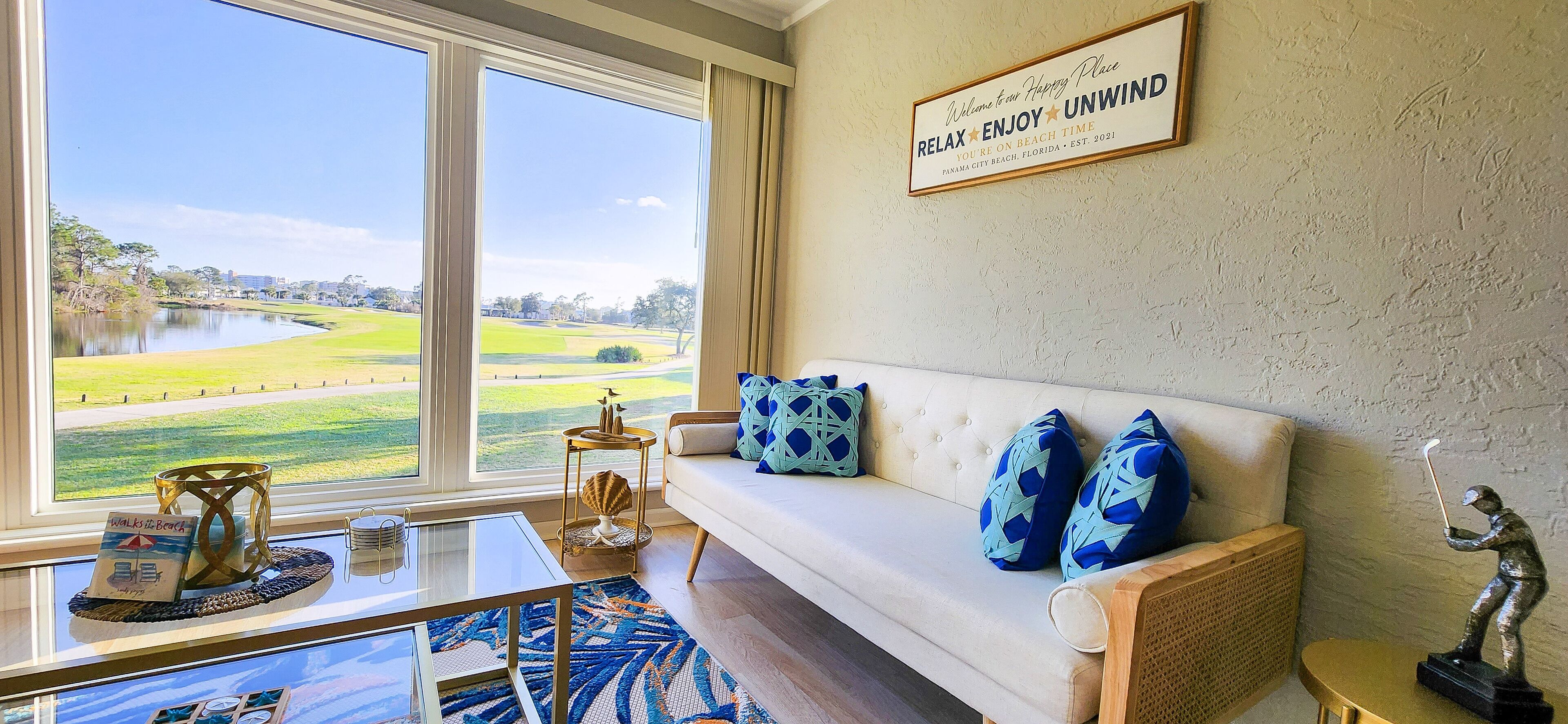 Bring Your Golf Clubs! 2/2 Newly Renovated Villa in Bay Point - Amazing Views!