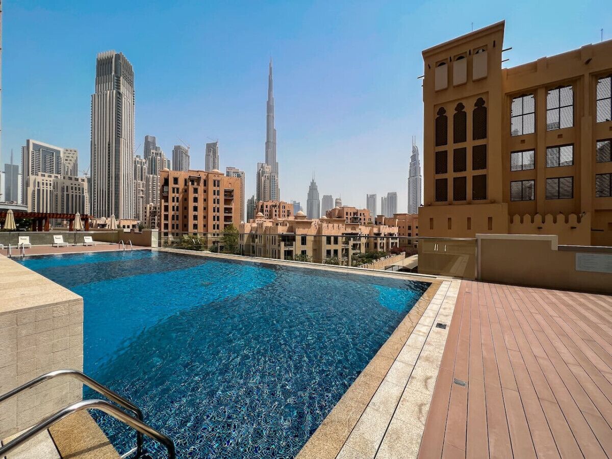 An infinity pool