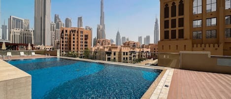An infinity pool