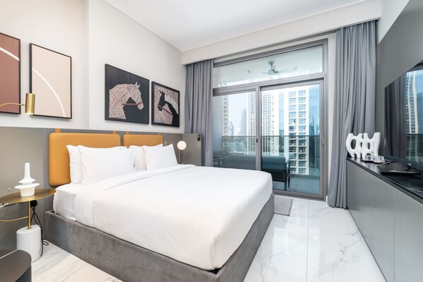 1 bedroom, desk, iron/ironing board, WiFi