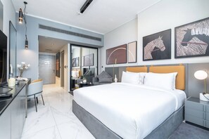 1 室のベッドルーム、デスク、アイロン / アイロン台、WiFi