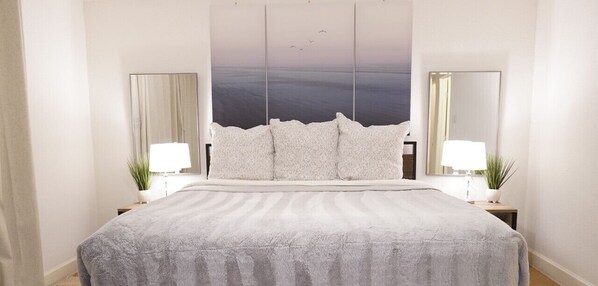 4 soverom, skrivebord, strykejern/-brett og wi-fi (inkludert)