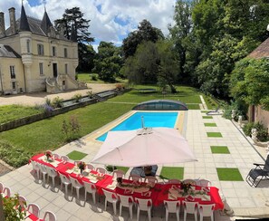 Indoor pool, outdoor pool - Gite de la Brillère (Verrières)