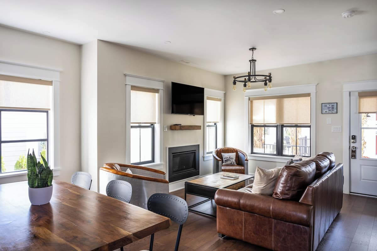 Deluxe-Haus, 2 Schlafzimmer | 2 Schlafzimmer, Bettwäsche aus ägyptischer Baumwolle