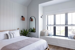 Deluxe huis, 2 slaapkamers | Lakens van Egyptisch katoen, luxe beddengoed, donsdekens