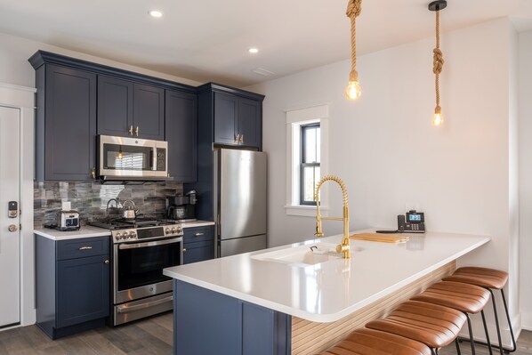 บ้านดีลักซ์, 2 ห้องนอน | ครัวส่วนตัว | ตู้เย็นขนาดใหญ่, ไมโครเวฟ, เตาอบ, เตาประกอบอาหาร