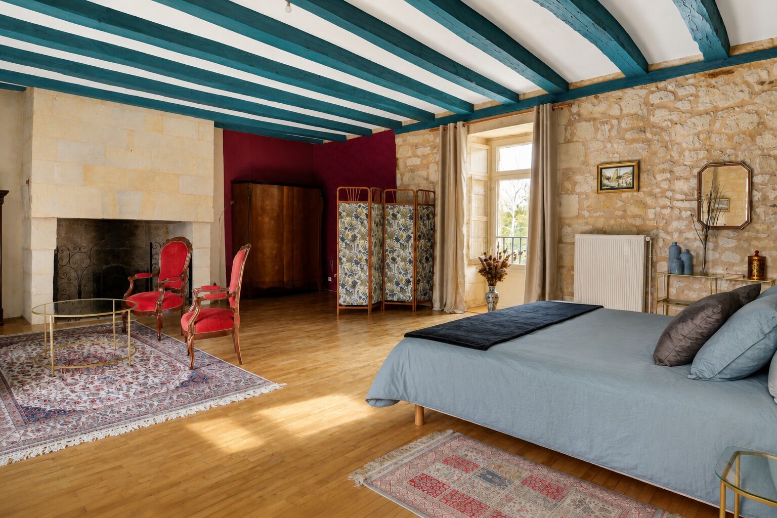 4 chambres, bureau, lit parapluie, Wi-Fi gratuit