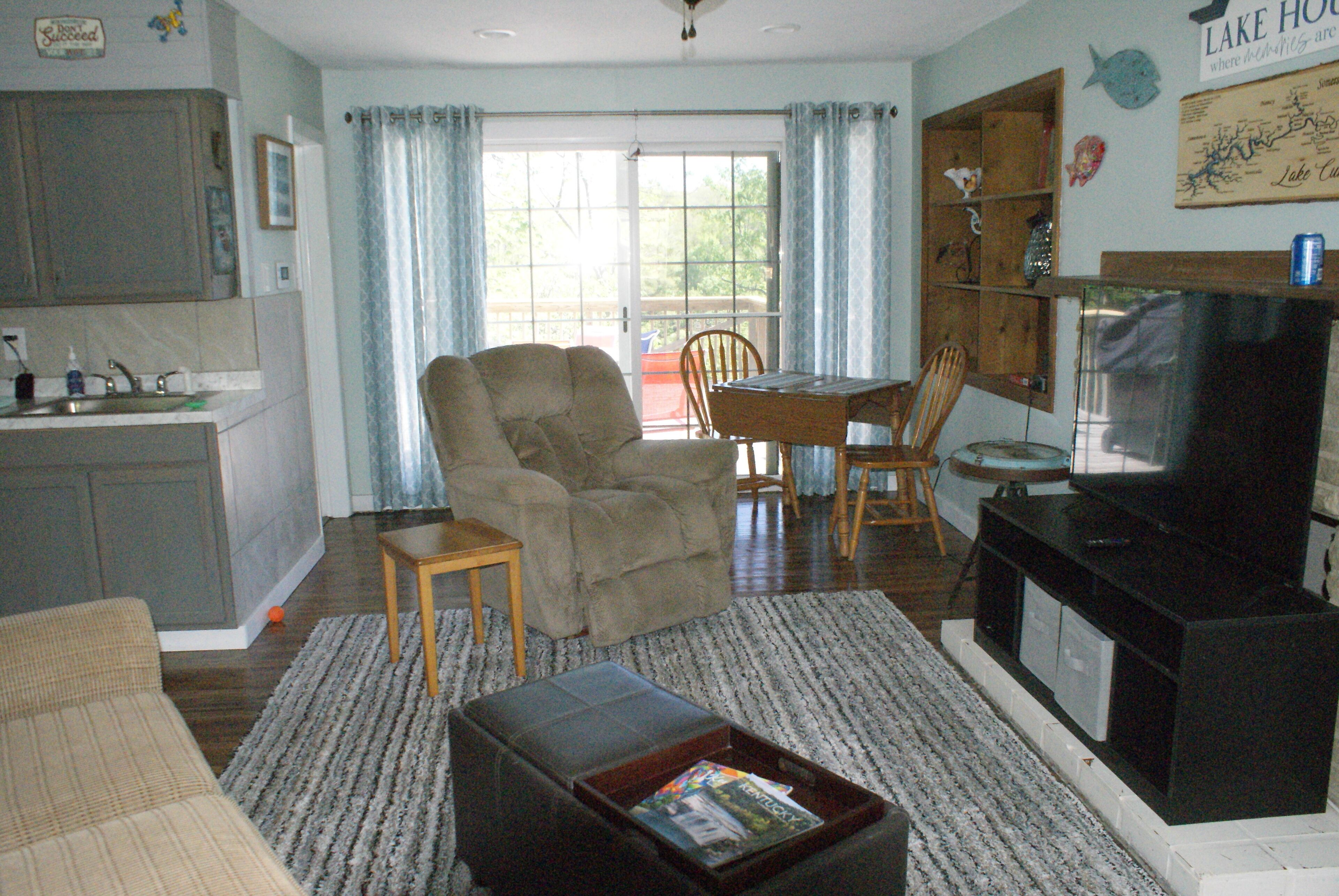 LAKE FRONT CABIN with Large Deck.