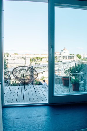 Casa premium, terraço, vista para o rio | Terraço/pátio