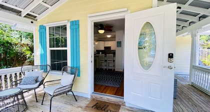 •Private Courtyard Cottages with Pool •Steps to Flagler Ave •Sleeps Up to 14