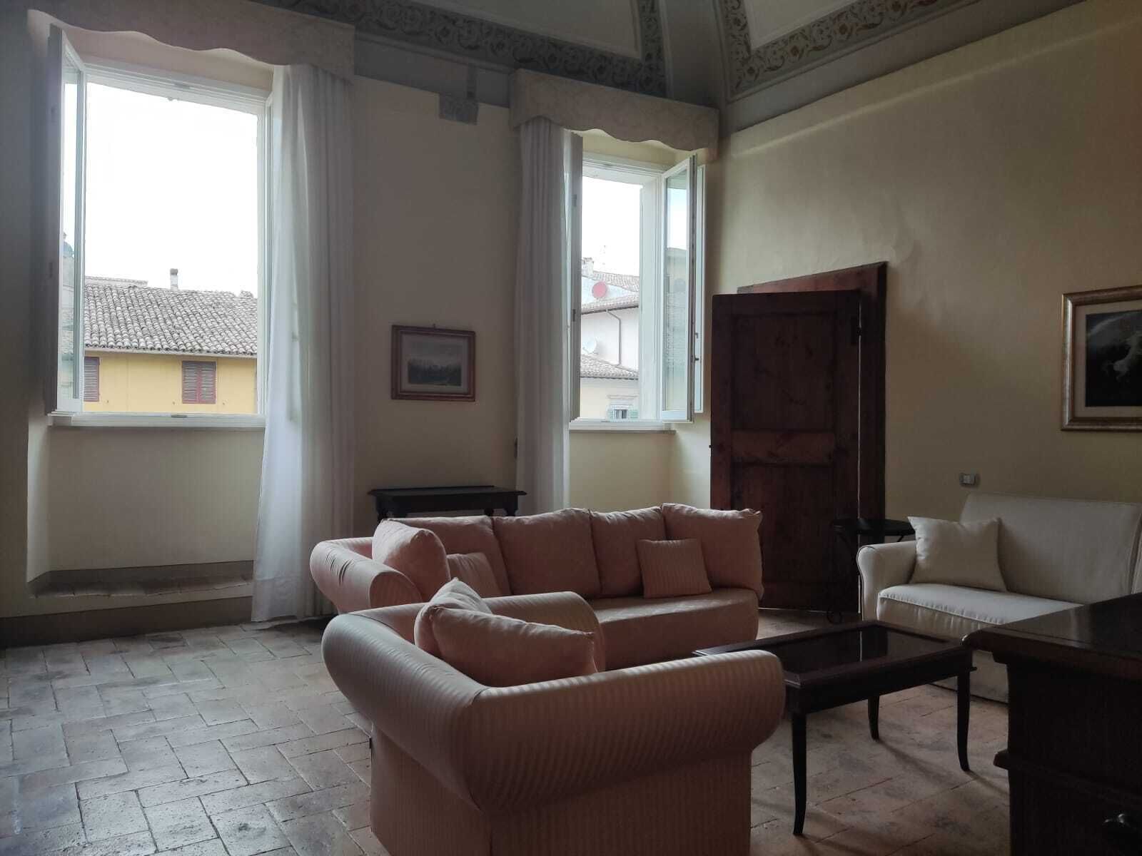 Beautiful large apartment with fresco
