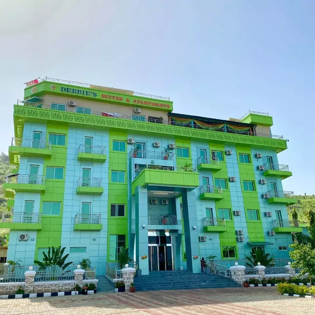 Façade de l’hébergement