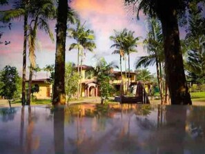 Alberca al aire libre 