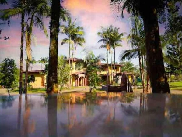 حمّام سباحة خارجي