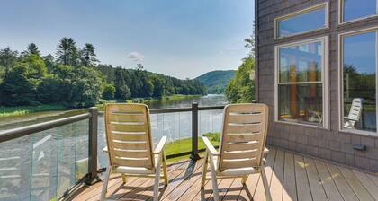 Pet-Friendly Hancock Home on the Delaware River!