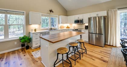 Chic Wisconsin Retreat w/ Deck, Grill & Fire Pit!