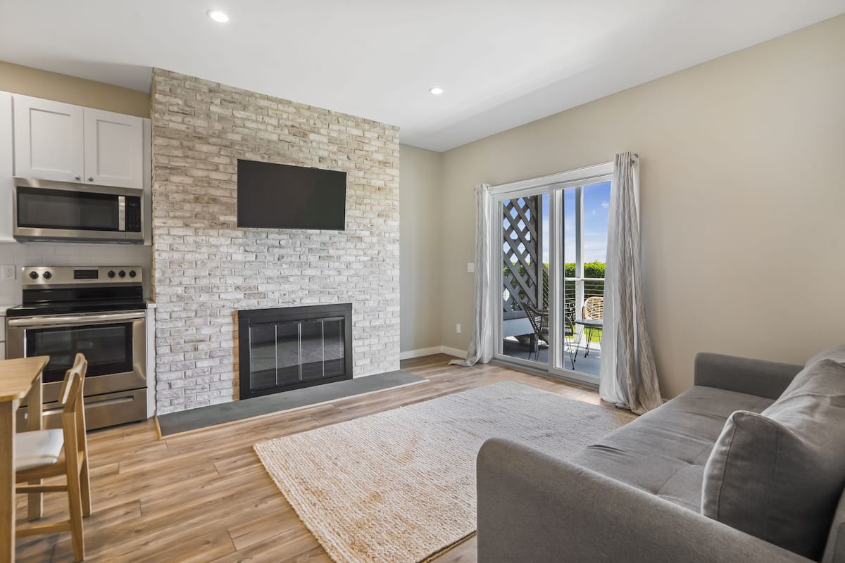 Departamento Premium, 2 habitaciones, vista al océano | 1 habitación, wifi gratis y ropa de cama