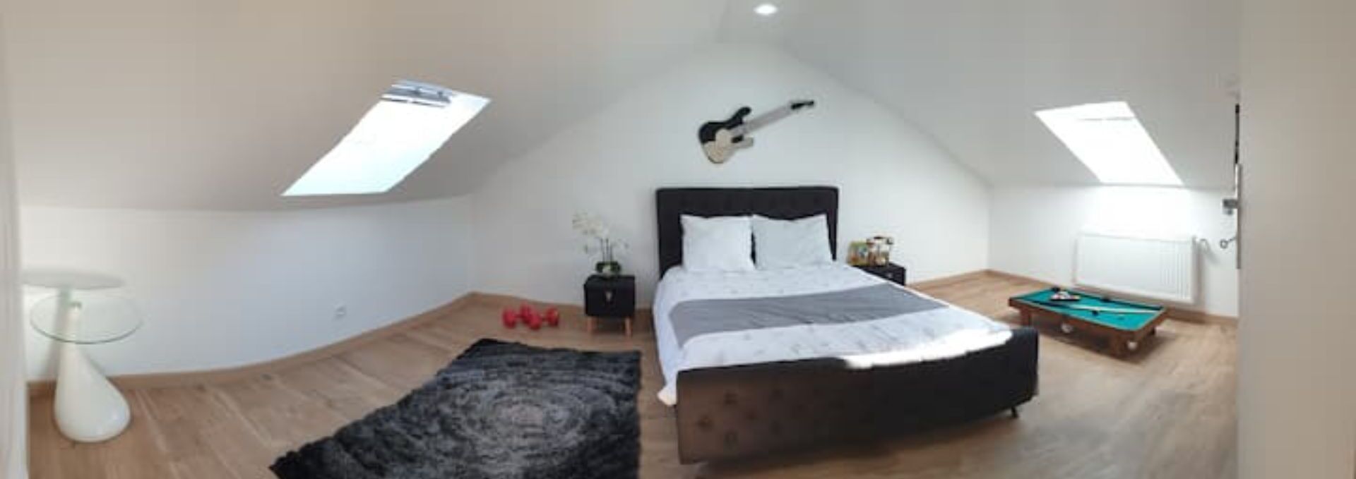 Spacious apartment in the heart of chalon overlooking the rooftops