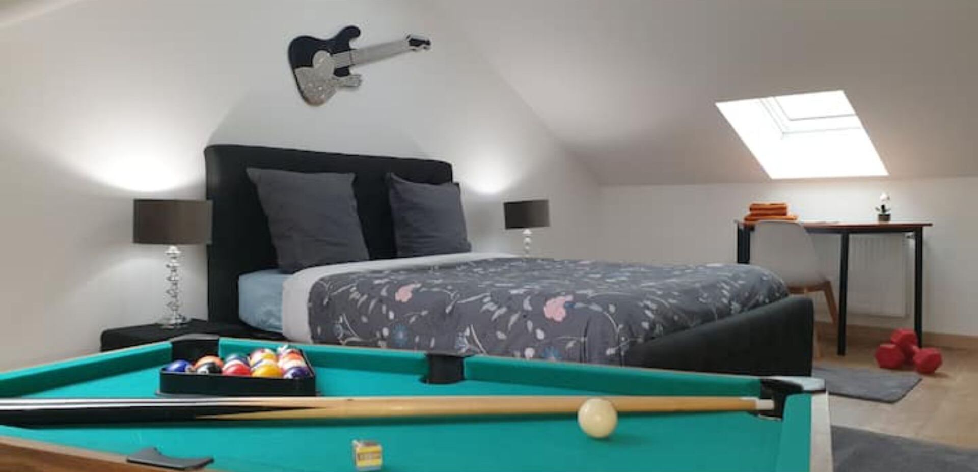 Spacious apartment in the heart of chalon overlooking the rooftops