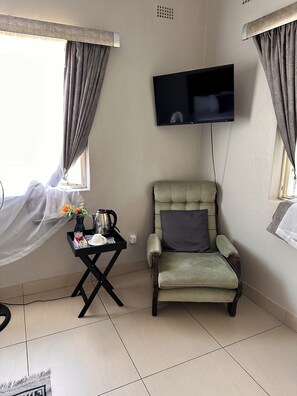 Living area - Budget Room #2 (Bulawayo)
